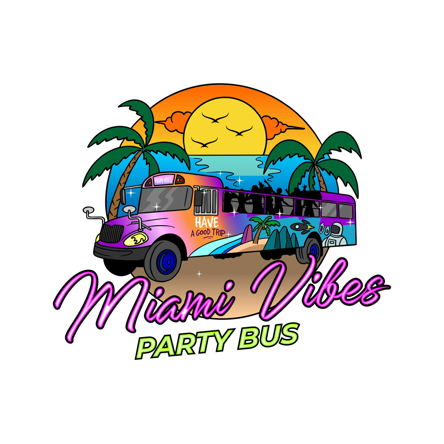 Miami Vibes Party Bus Tour